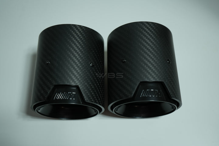 BMW F8X DRY CARBON FIBER TIPS M DESIGN M2/M3/M4/M5 - WIDE