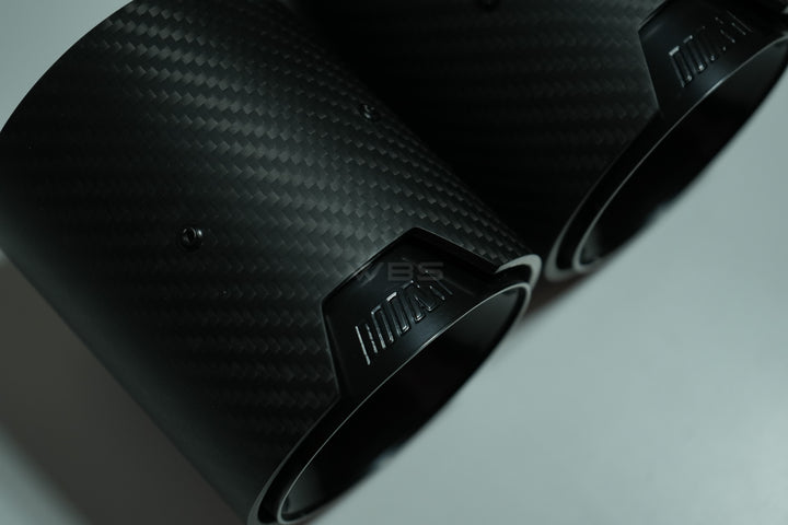 BMW F8X DRY CARBON FIBER TIPS M DESIGN M2/M3/M4/M5 - WIDE