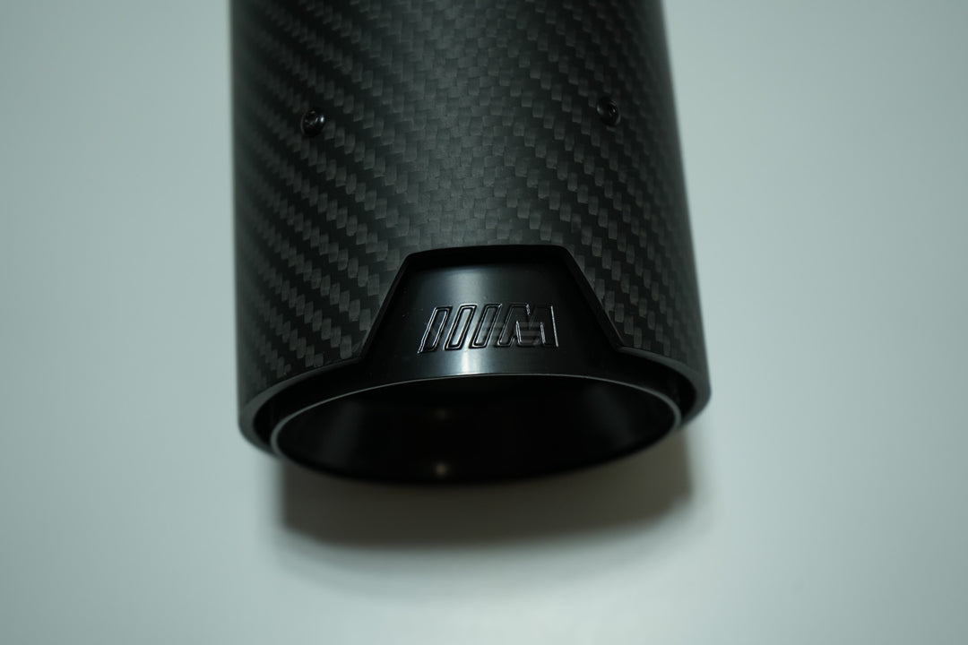 BMW F8X DRY CARBON FIBER TIPS M DESIGN M2/M3/M4/M5 - WIDE