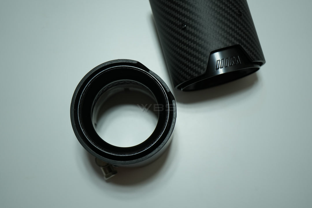 BMW F8X DRY CARBON FIBER TIPS M DESIGN M2/M3/M4/M5 - WIDE