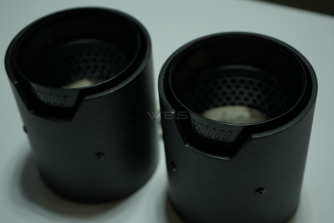 BMW F8X DRY CARBON FIBER TIPS M DESIGN M2/M3/M4/M5 - WIDE