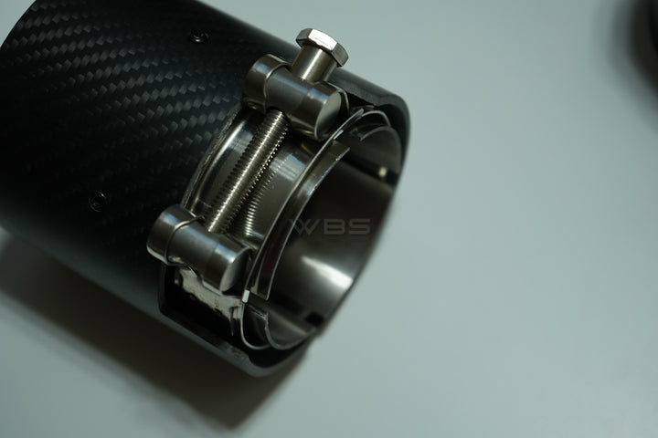 BMW F8X DRY CARBON FIBER TIPS M DESIGN M2/M3/M4/M5 - WIDE