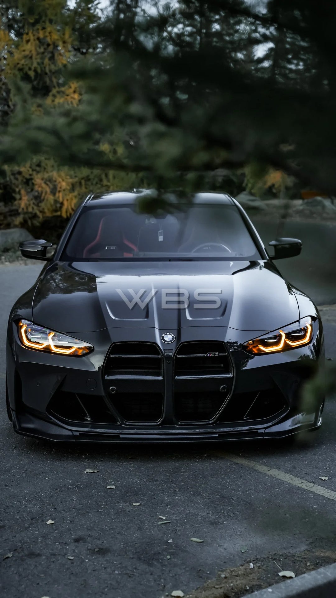BMW G8X M3/M4 VR DESIGN FRONT GRILLE GENUINE DRY CARBON FIBER