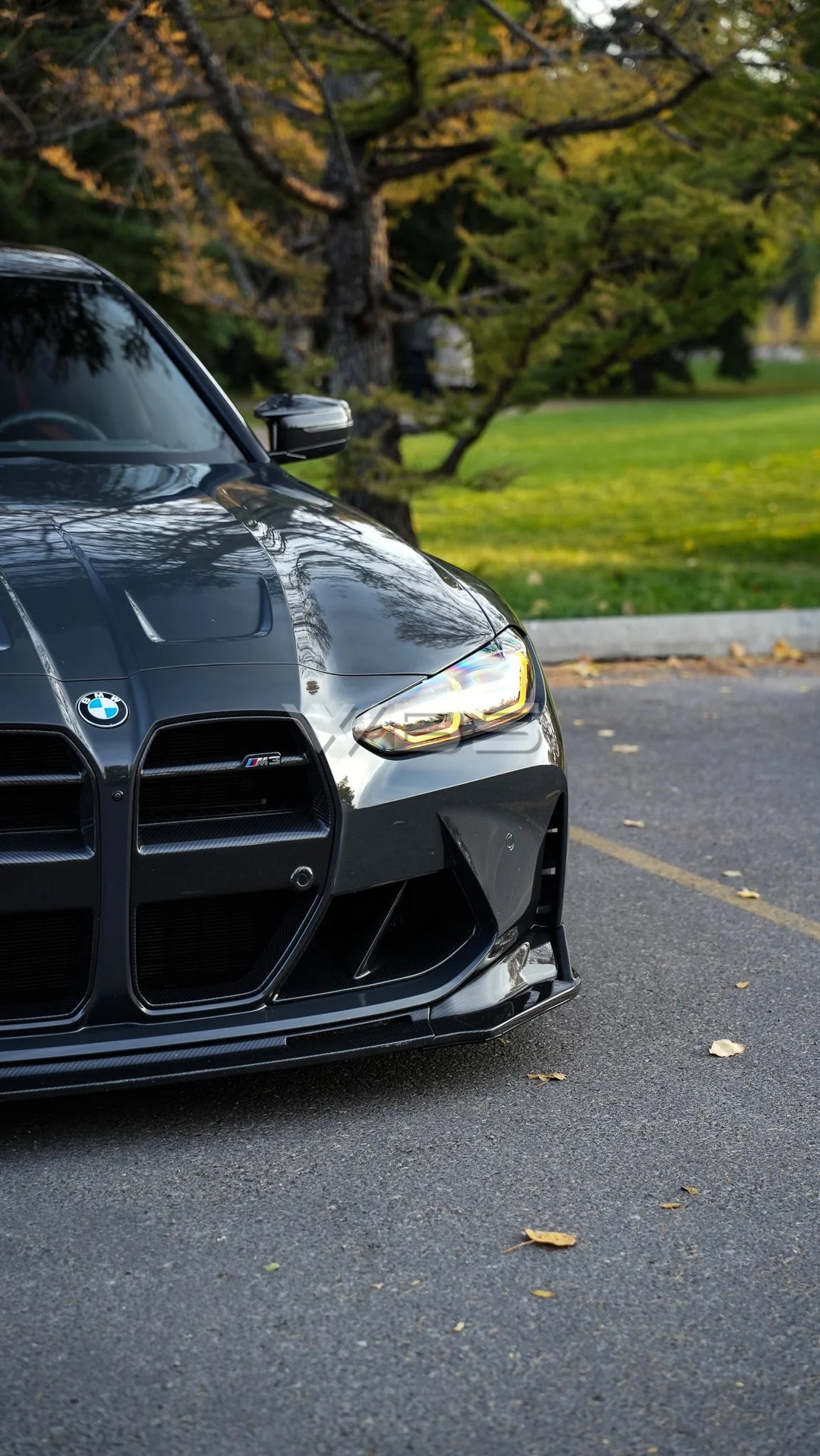 BMW G8X M3/M4 VR DESIGN FRONT GRILLE GENUINE DRY CARBON FIBER