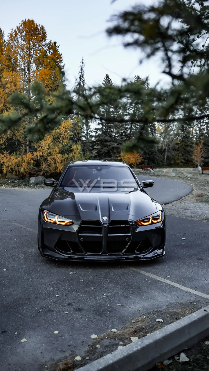 BMW G8X M3/M4 VR DESIGN FRONT GRILLE GENUINE DRY CARBON FIBER