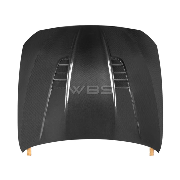 BMW F10 M5 V2 VENTED HOOD GENUINE CARBON FIBER