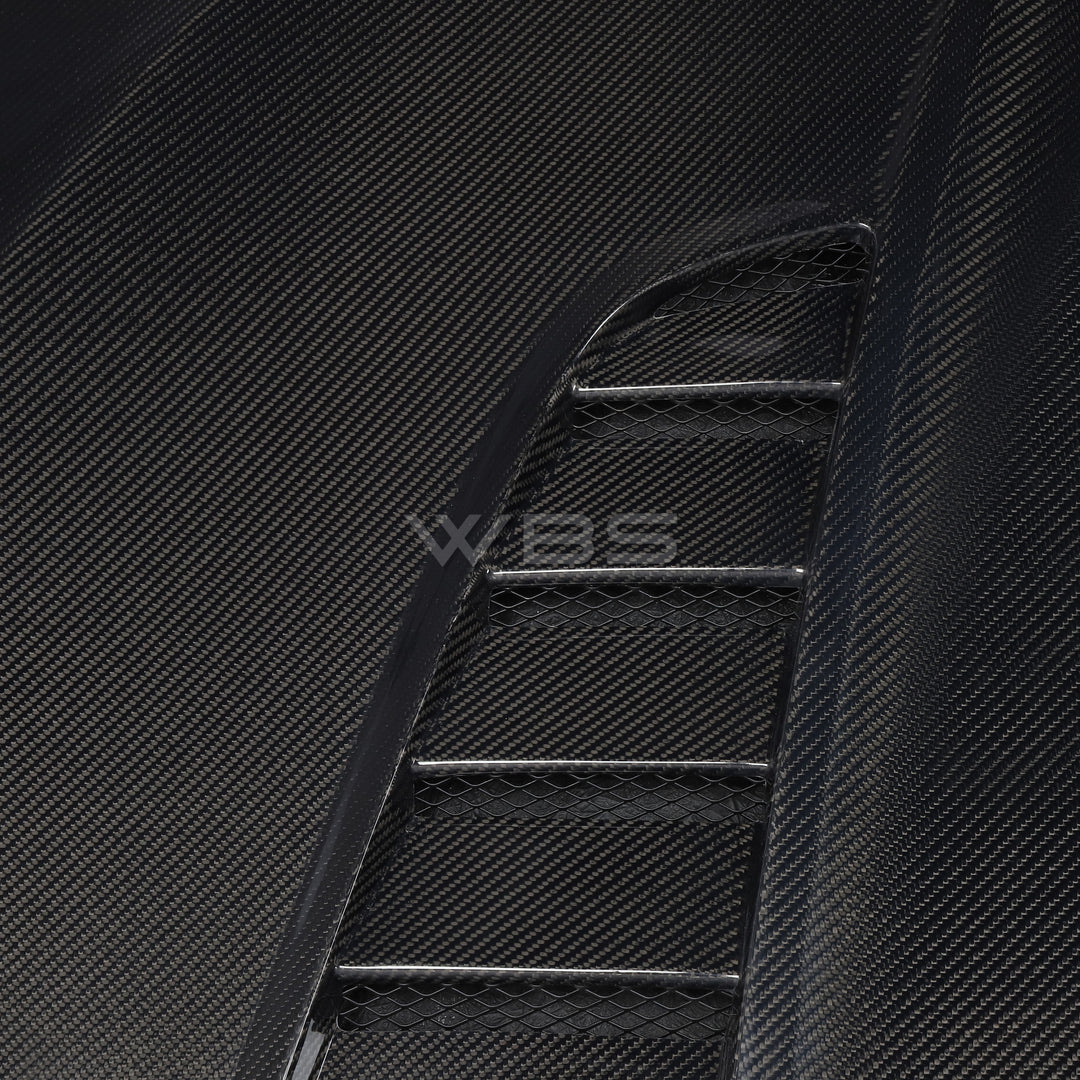 BMW F10 M5 V2 VENTED HOOD GENUINE CARBON FIBER