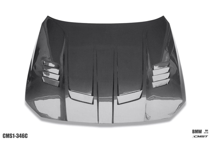 WBS - BMW G8X FRONT HOOD CMST STYLE GENUINE CARBON FIBER
