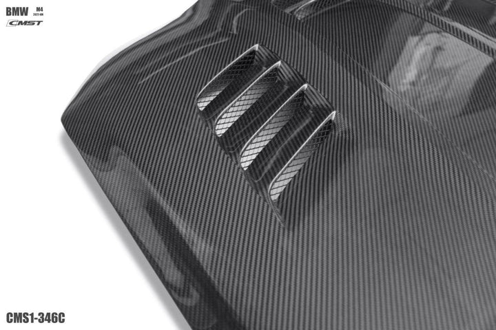 WBS - BMW G8X FRONT HOOD CMST STYLE GENUINE CARBON FIBER