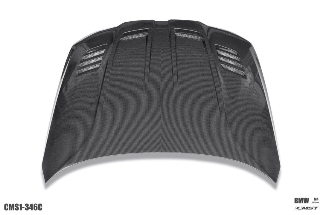 WBS - BMW G8X FRONT HOOD CMST STYLE GENUINE CARBON FIBER