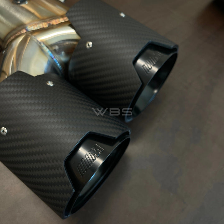 BMW G20 M340I EXHAUST TIPS SET DRY CARBON FIBER M DESIGN