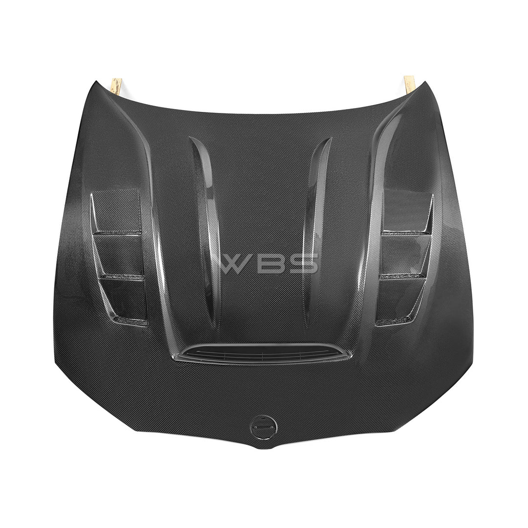 BMW G20 3 SERIES W-STYLE CARBON FIBER HOOD