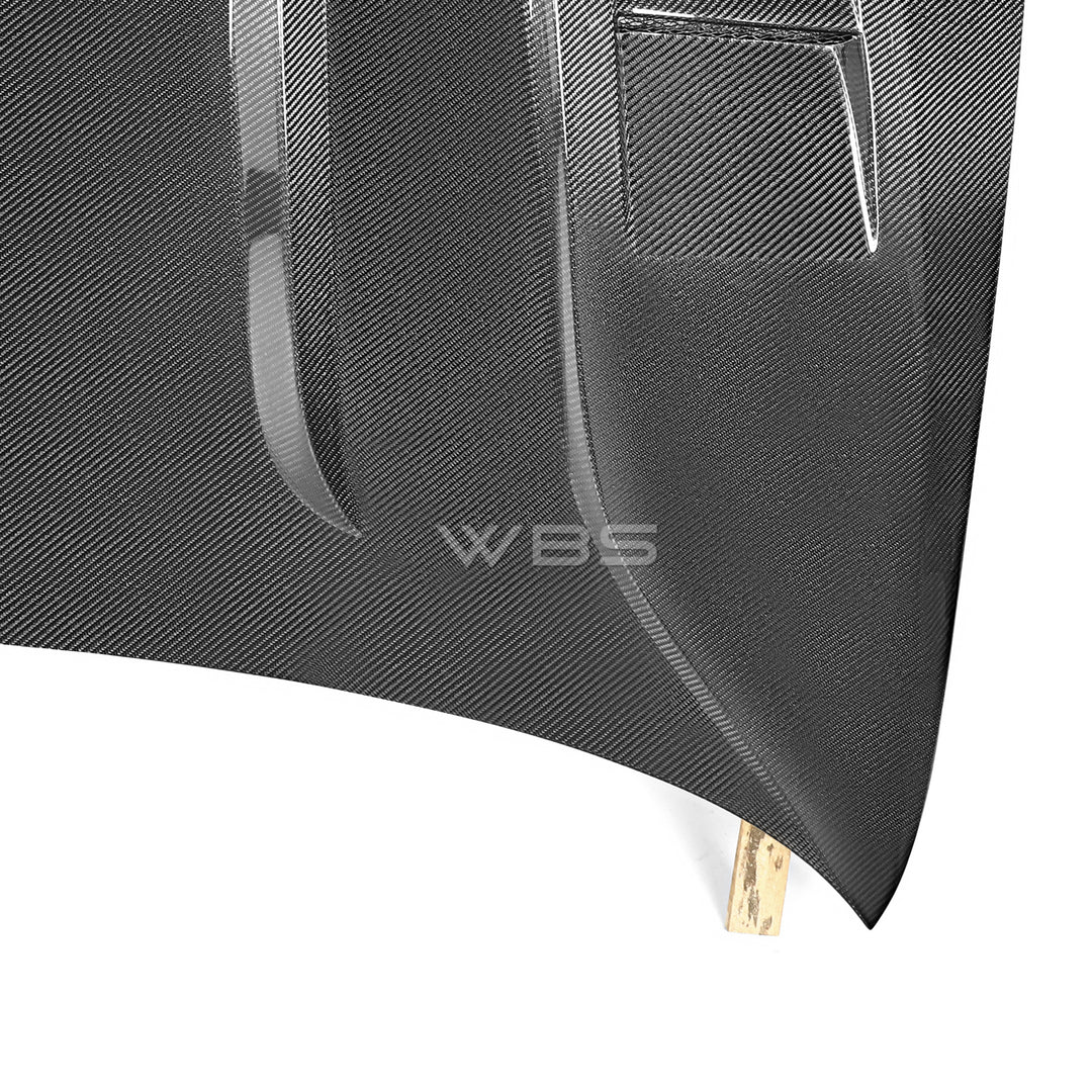 BMW G20 3 SERIES W-STYLE CARBON FIBER HOOD