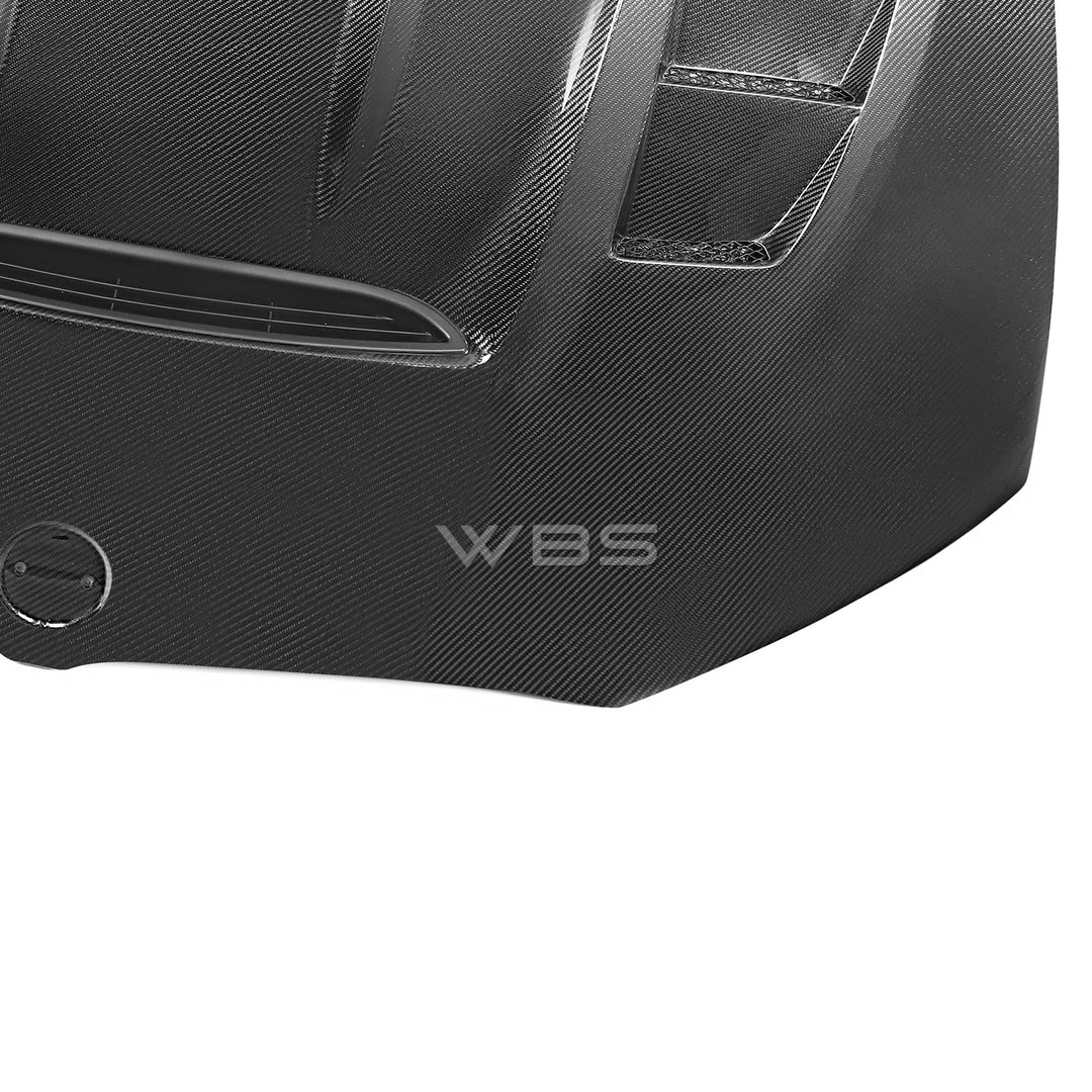 BMW G20 3 SERIES W-STYLE CARBON FIBER HOOD
