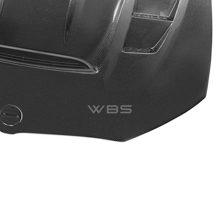 BMW G20 3 SERIES W-STYLE CARBON FIBER HOOD