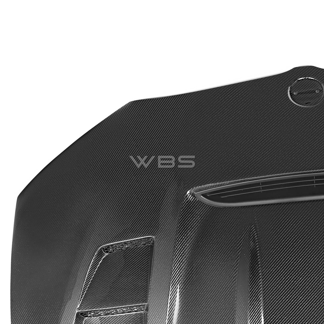 BMW G20 3 SERIES W-STYLE CARBON FIBER HOOD