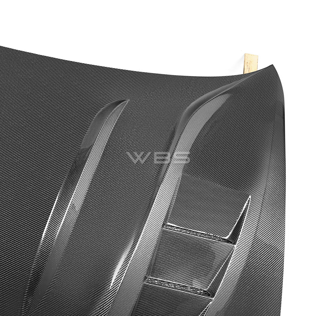 BMW G20 3 SERIES W-STYLE CARBON FIBER HOOD