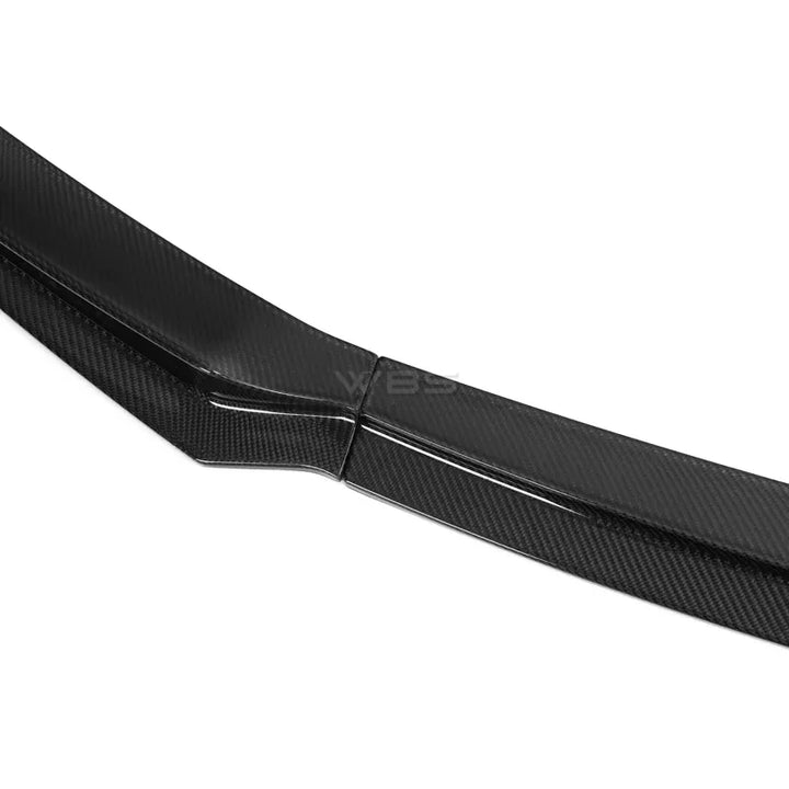 BMW G20 3-SERIES V2 STYLE FRONT LIP CARBON FIBER/ GLOSSY BLACK