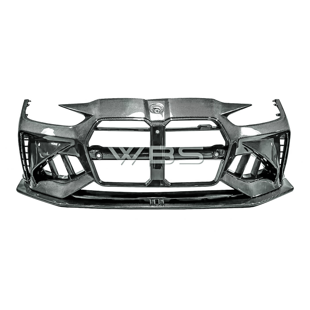 ADRO FULL CARBON FRONT BUMPER FOR BMW G8X - OEM REPLACEMENT