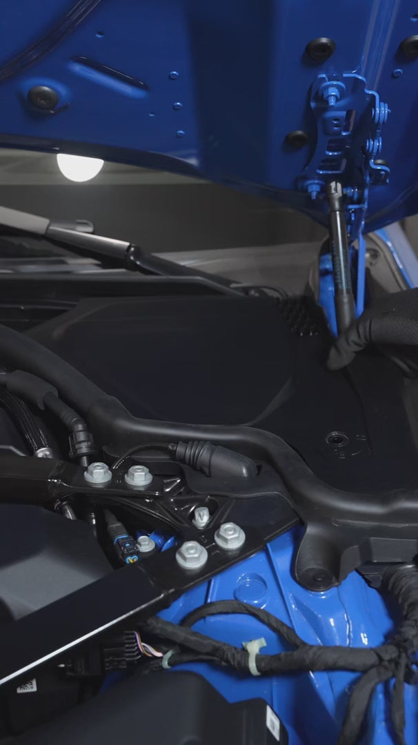 BMW G8X M2 M3 M4 -  ENGINE COWL PANEL SET GENUINE CARBON FIBER SET