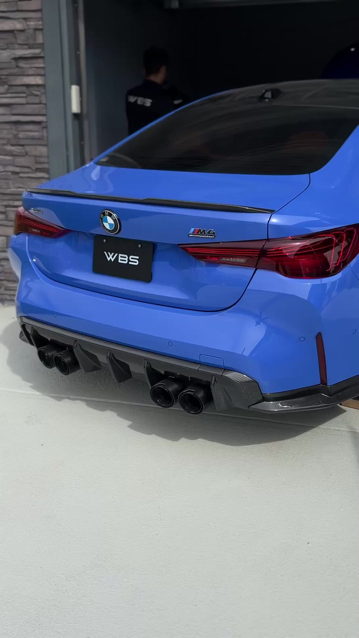 BMW G80 M3/ G8X M4 MP STYLE DIFFUSER GENUINE CARBON FIBER