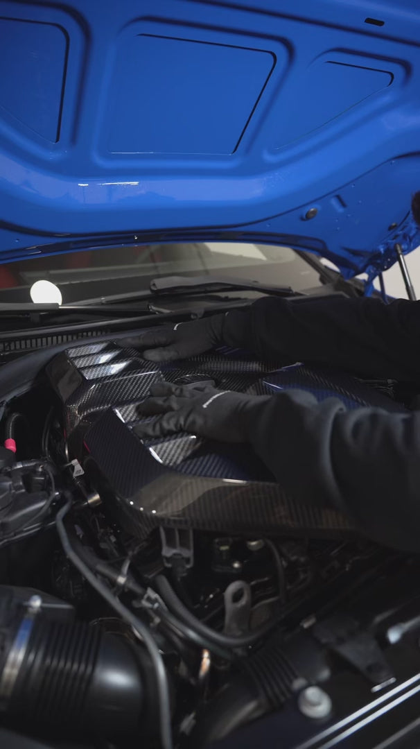 BMW G8X M3/ M4 GENUINE CARBON FIBER ENGINE COVER