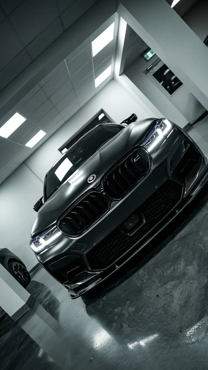 BMW F90 M5 3D STYLE FRONT LIP GENUINE CARBON FIBER