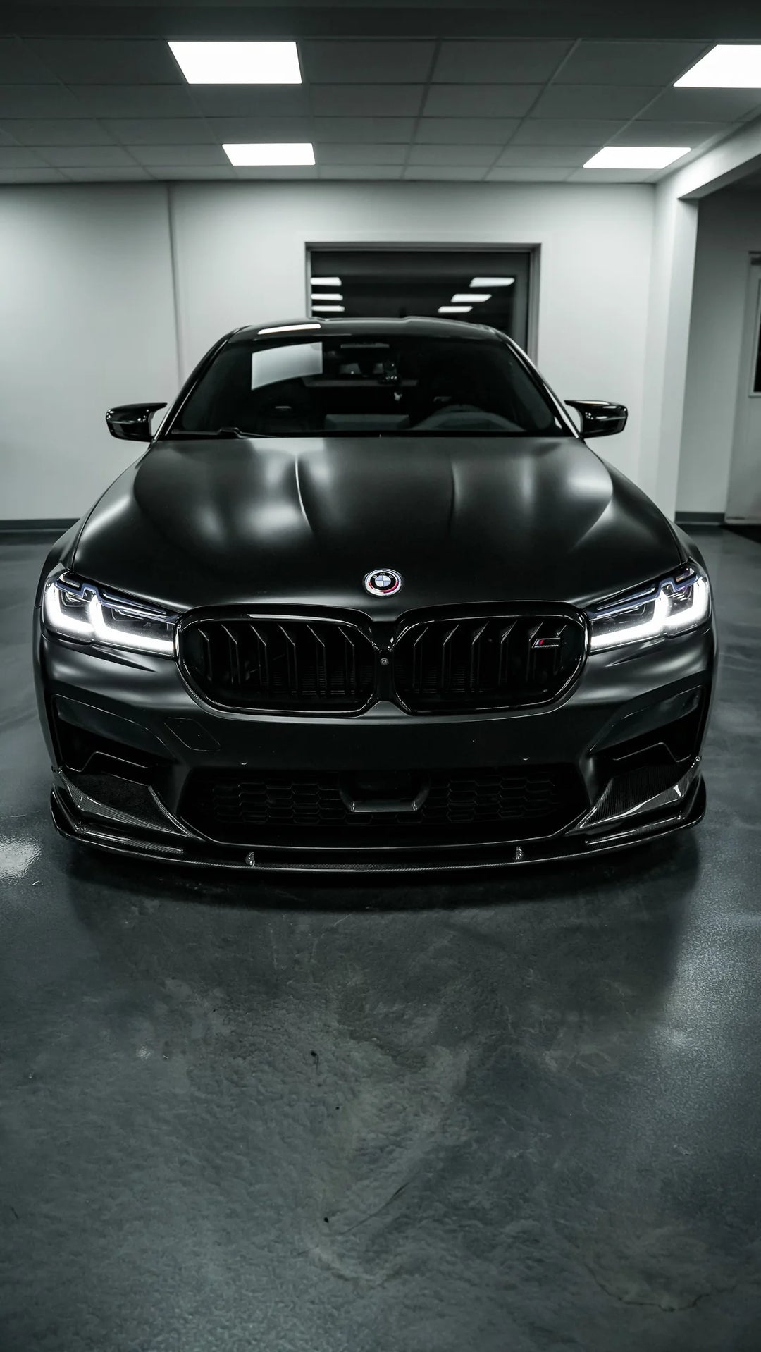 BMW F90 M5 3D STYLE FRONT LIP GENUINE CARBON FIBER