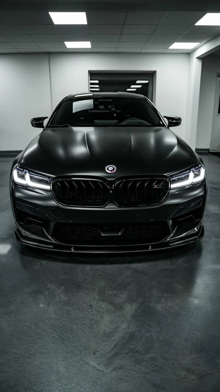 BMW F90 M5 3D STYLE FRONT LIP GENUINE CARBON FIBER