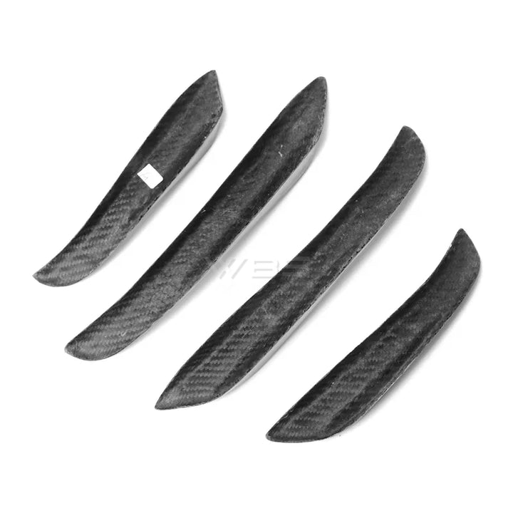 BMW G20 3 SERIES FRONT BUMPER CANARDS SET GENUINE CARBON FIBER