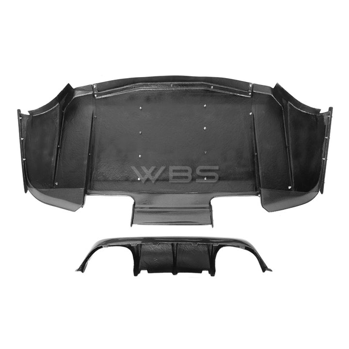 WBS - BMW F8X M3/ M4 VARIS STYLE DIFFUSER KIT GENUINE CARBON FIBER