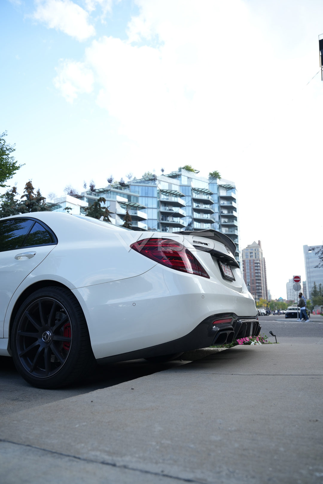 MERCEDES W222 S63/ S CLASS BRABUS DIFFUSER GENUINE CARBON FIBER