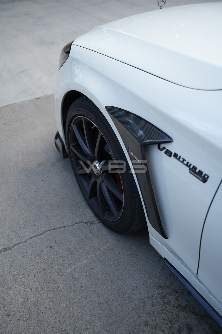 MERCEDES W222 S63/ S CLASS BRABUS SIDE FENDERS TRIM GENUINE CARBON FIBER